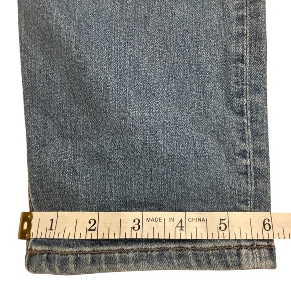 Reformation Jeans High And Skinny Crop Medium Wash Woman’s Sz 31 - Picture 12 of 14